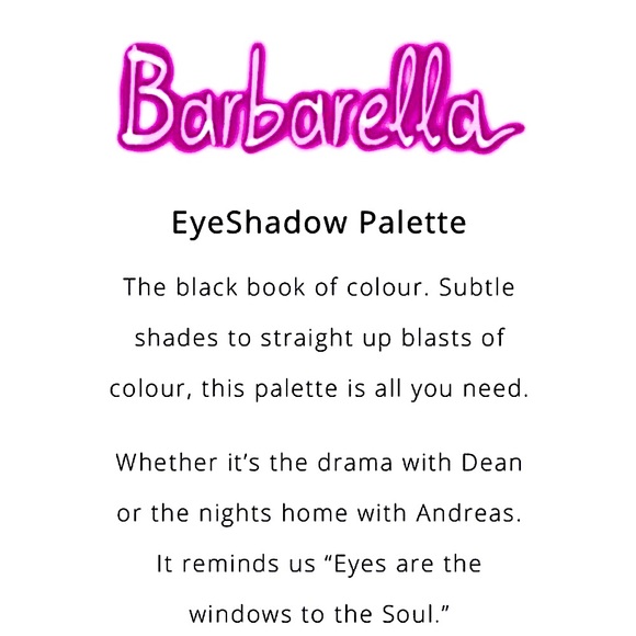 🆕🔥BARBARELLA/BEE BEAUTY LONDON 20 MATTE&SHIMMER SHADES GORGEOUS EYE PALETTE 🎨 - Picture 5 of 10